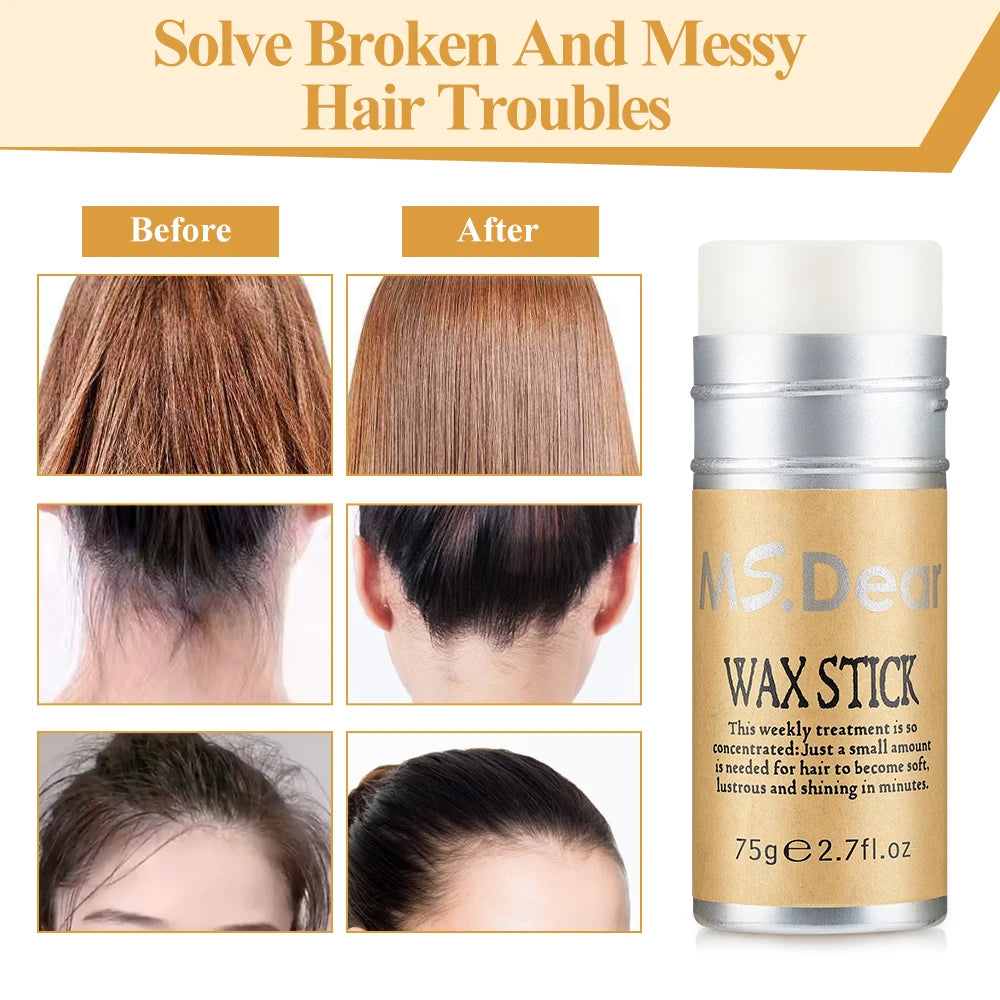 Professional Non Greasy Hair Wax Stick for Styling
