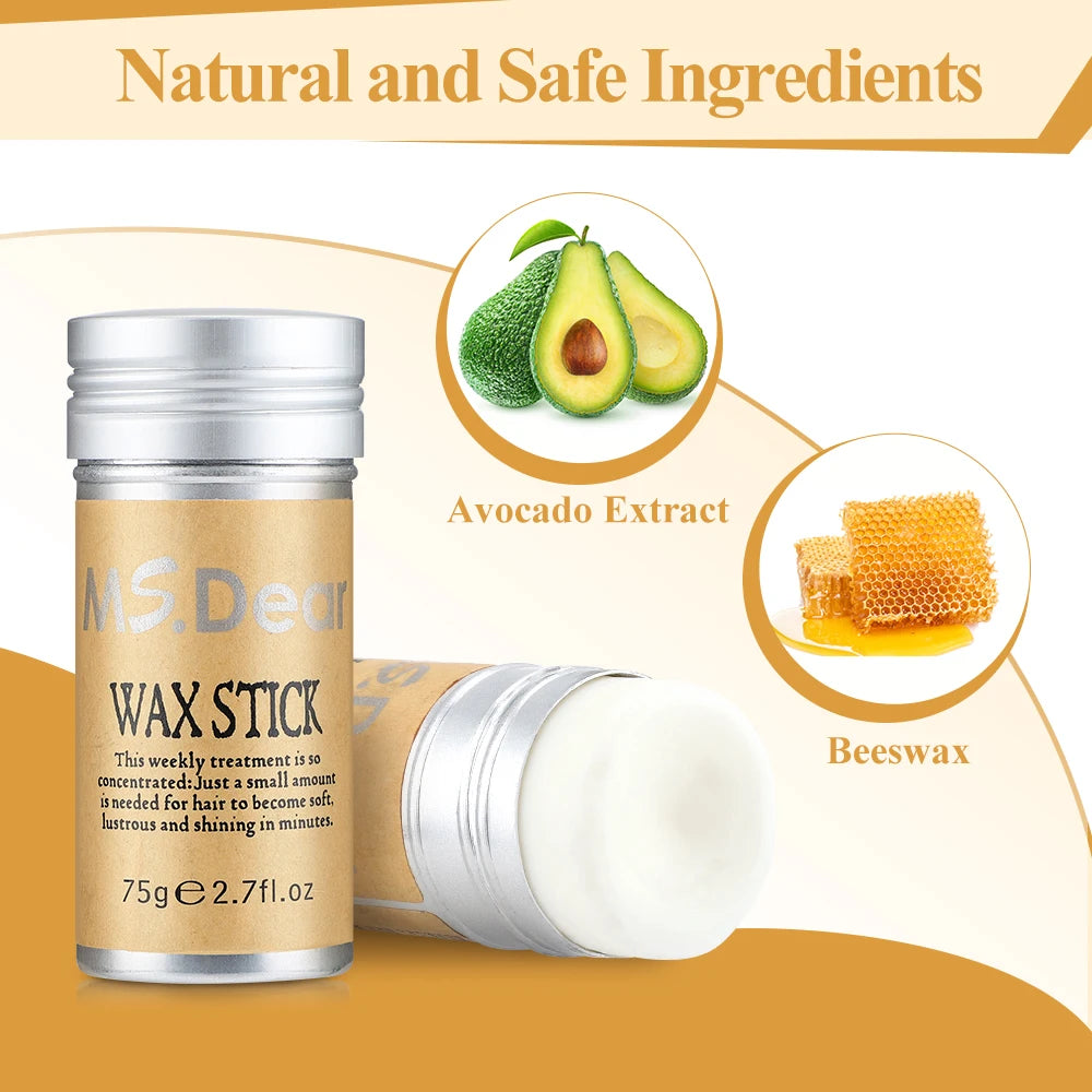 Professional Non Greasy Hair Wax Stick for Styling