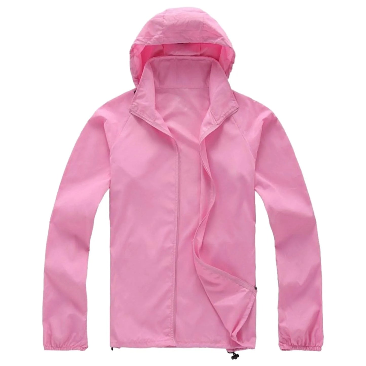 Unisex Windproof Cycling Jacket with Detachable Hood