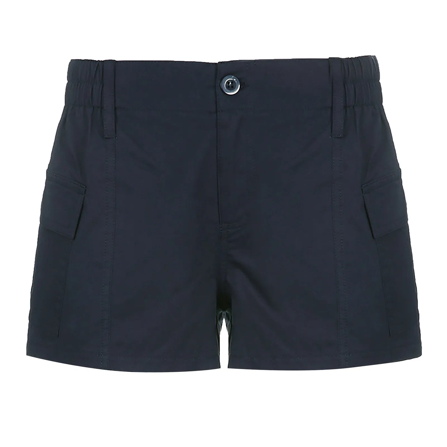 Vintage High Waist Black Denim Shorts for Women