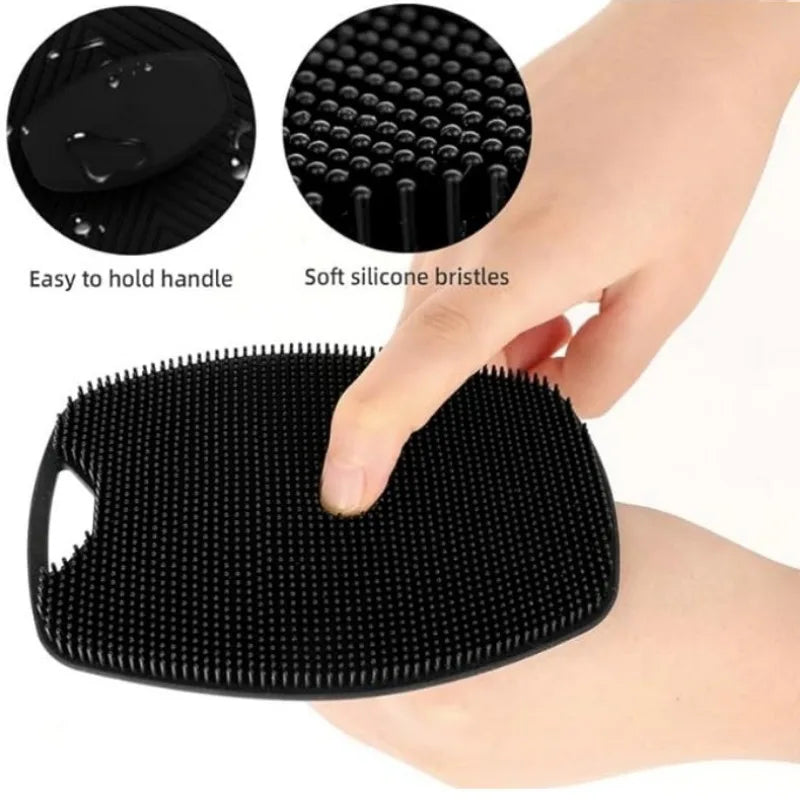 Silicone Exfoliating Bath Brush for Gentle Cleansing