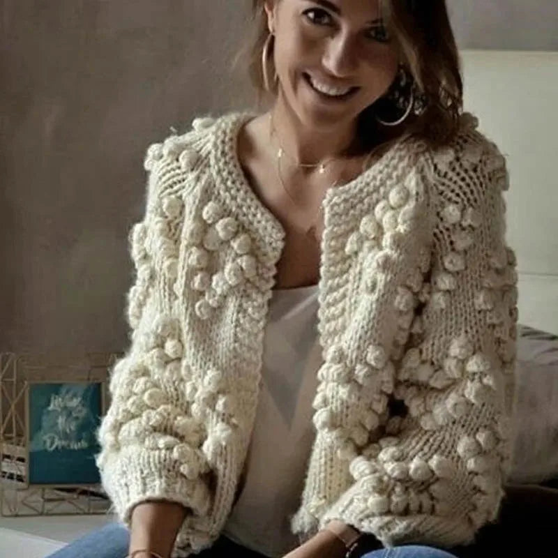 Casual Autumn Winter Knitted Cardigan for Women