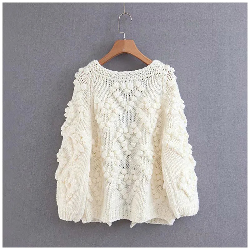 Casual Autumn Winter Knitted Cardigan for Women