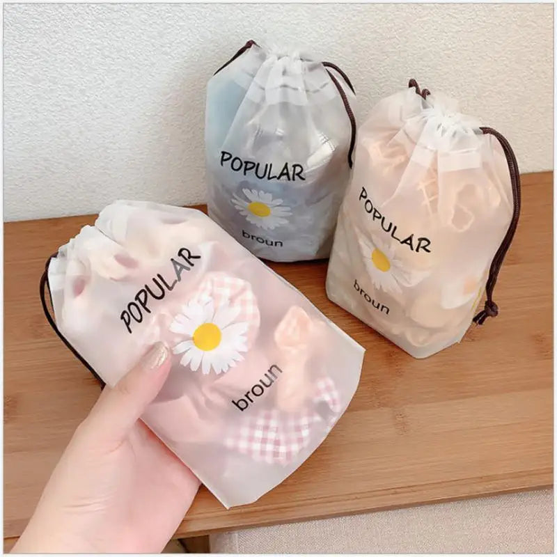 Eco-Friendly Travel Shoe and Cosmetic Storage Bags