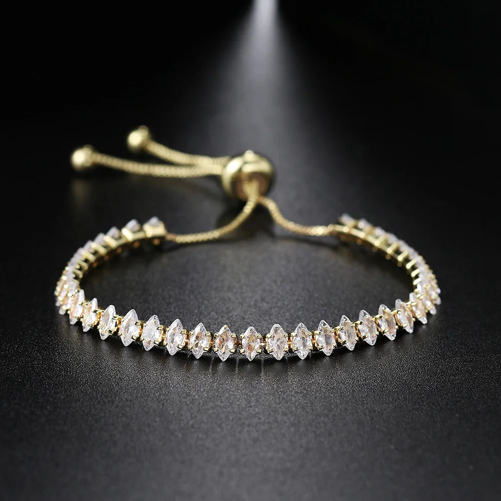 Fashionable Zircon Tennis Bracelets for Women