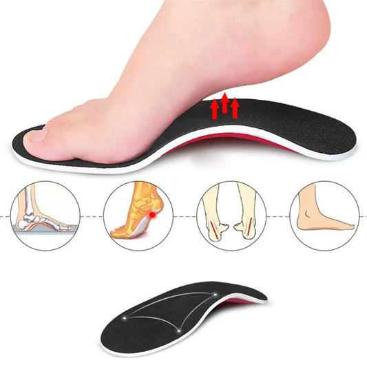 Premium Orthotic Gel Insoles for High Arch Support